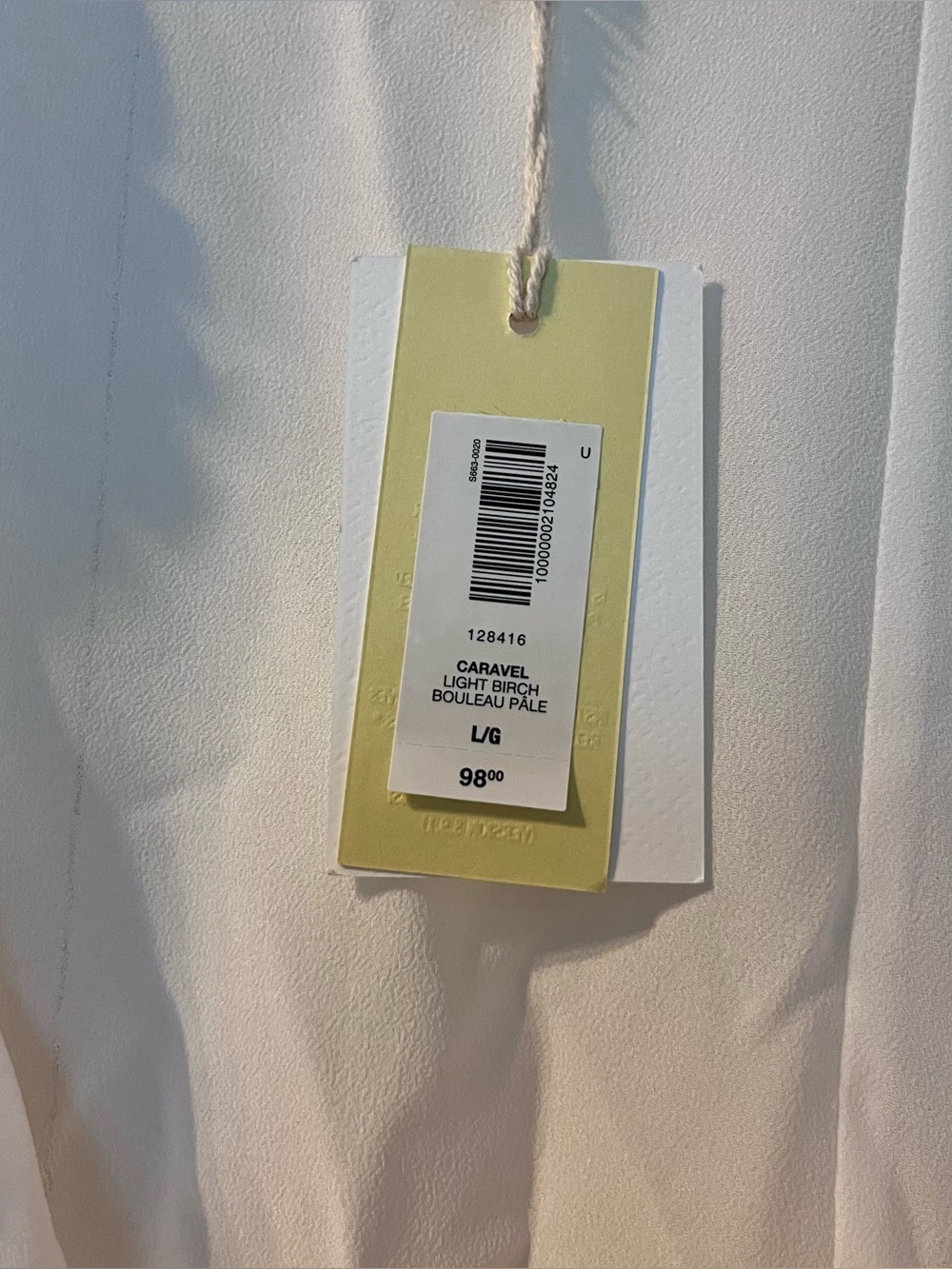 NWT Aritzia Wilfred Caravel Blouse in Light Birch ✨🤍 - Picture 5 of 6